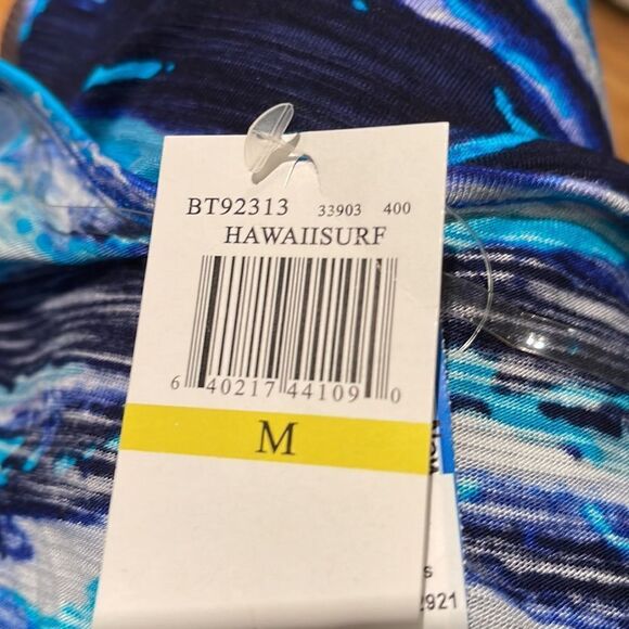 Cable & Guage Hawaii Surf long sleeveless tonic with wrap open back. NWT. Medium - Picture 5 of 5